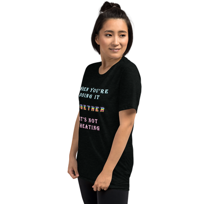 T-shirt Solid Black Triblend