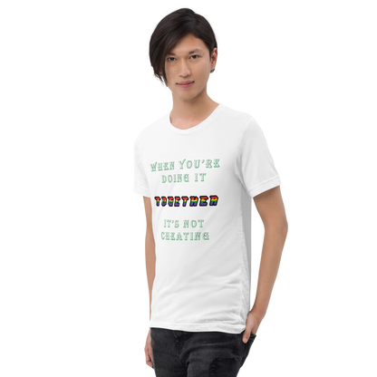 T-shirt Solid White Triblend